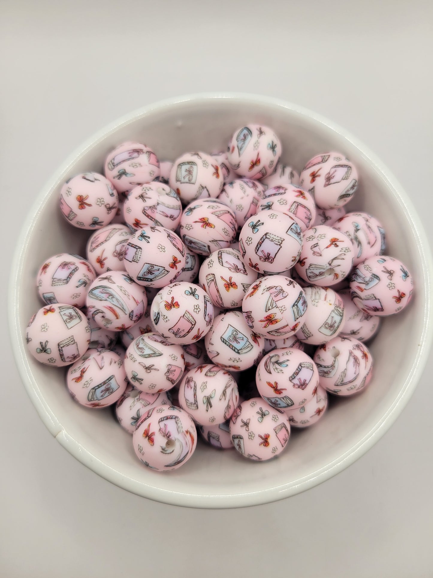 25 count Pattern 15mm Silicone Beads