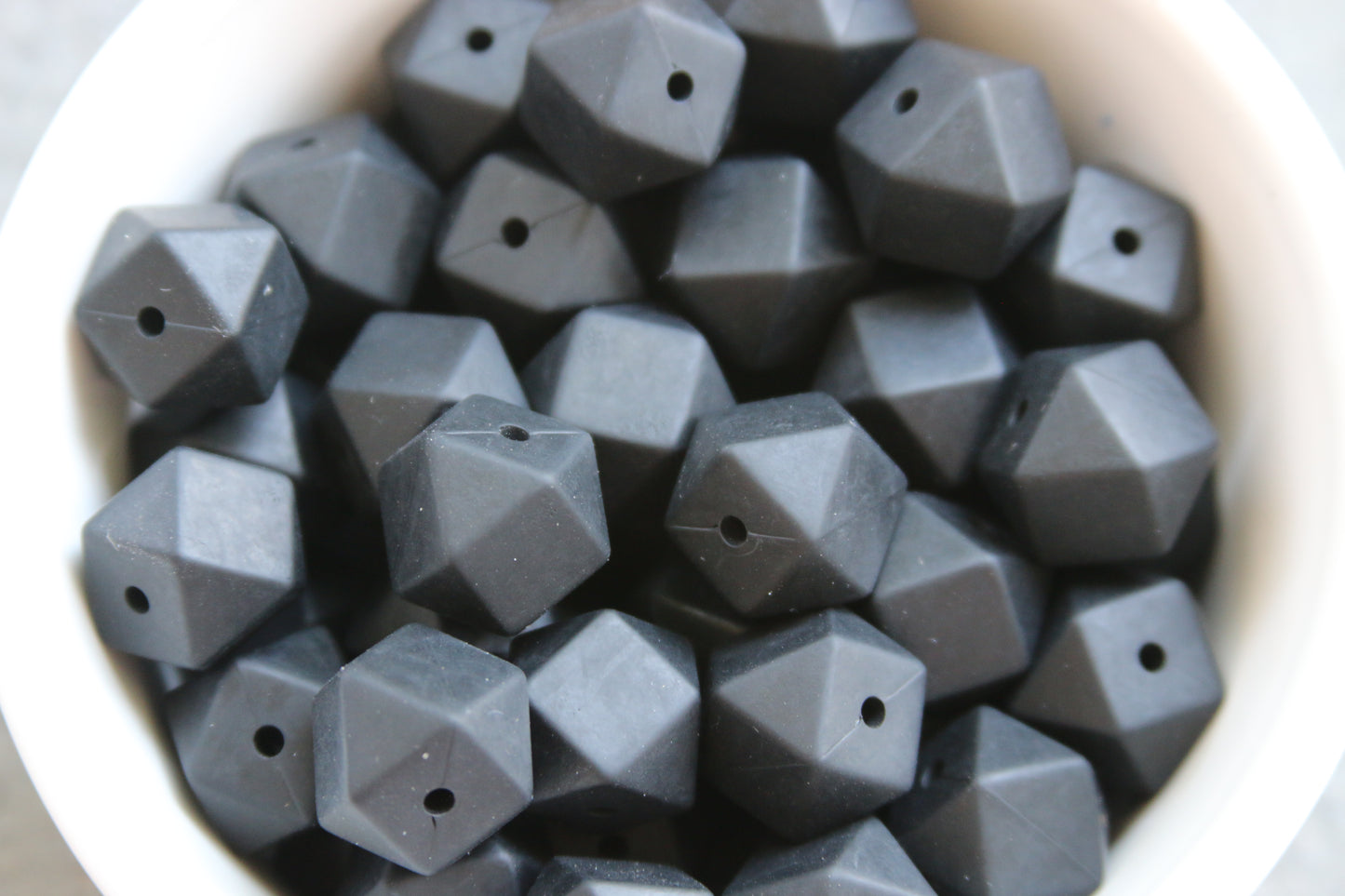 14mm Hexagon beads (25 count)