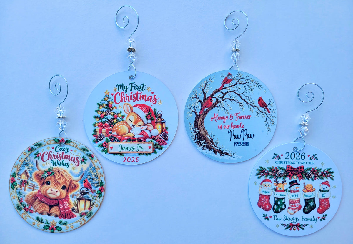 Sublimation Christmas Ornaments