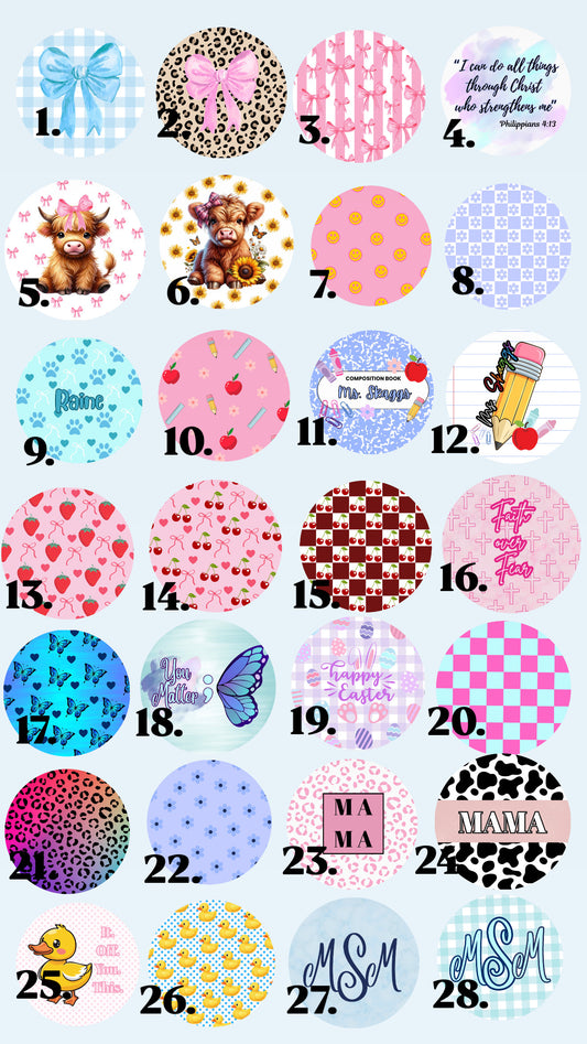 Sublimation Car Coaster (2pc)