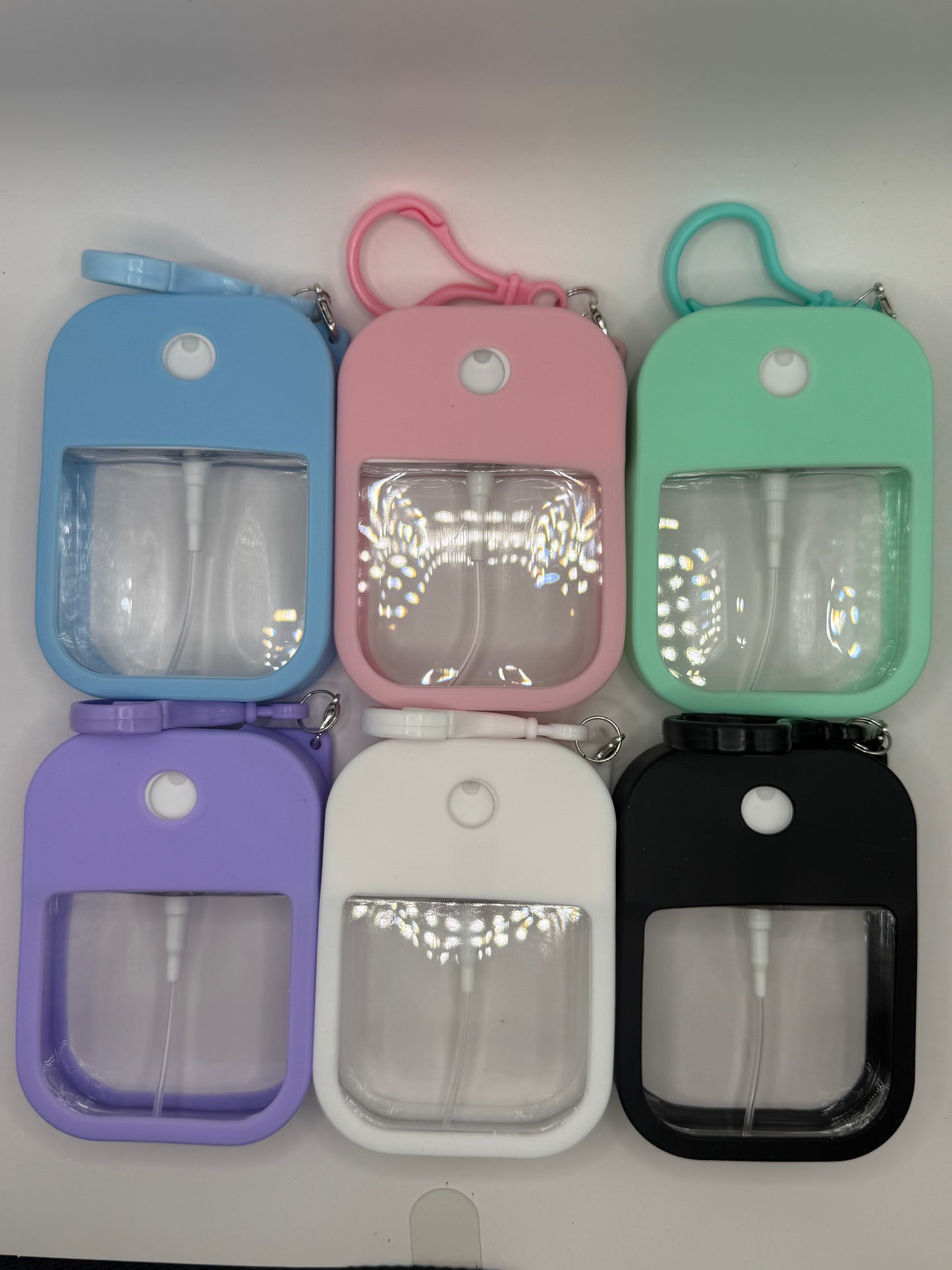 Perfume/Hand Sanitizer keychain w/ Name