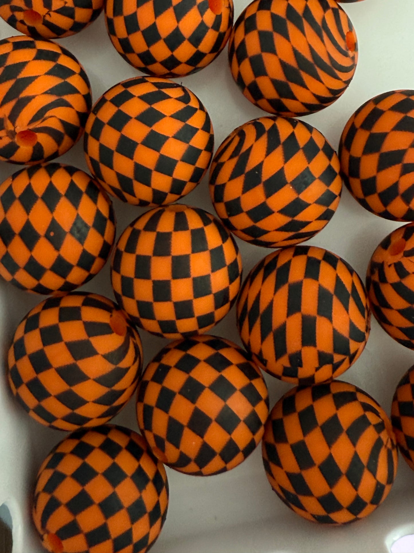 25 count Pattern 15mm Silicone Beads
