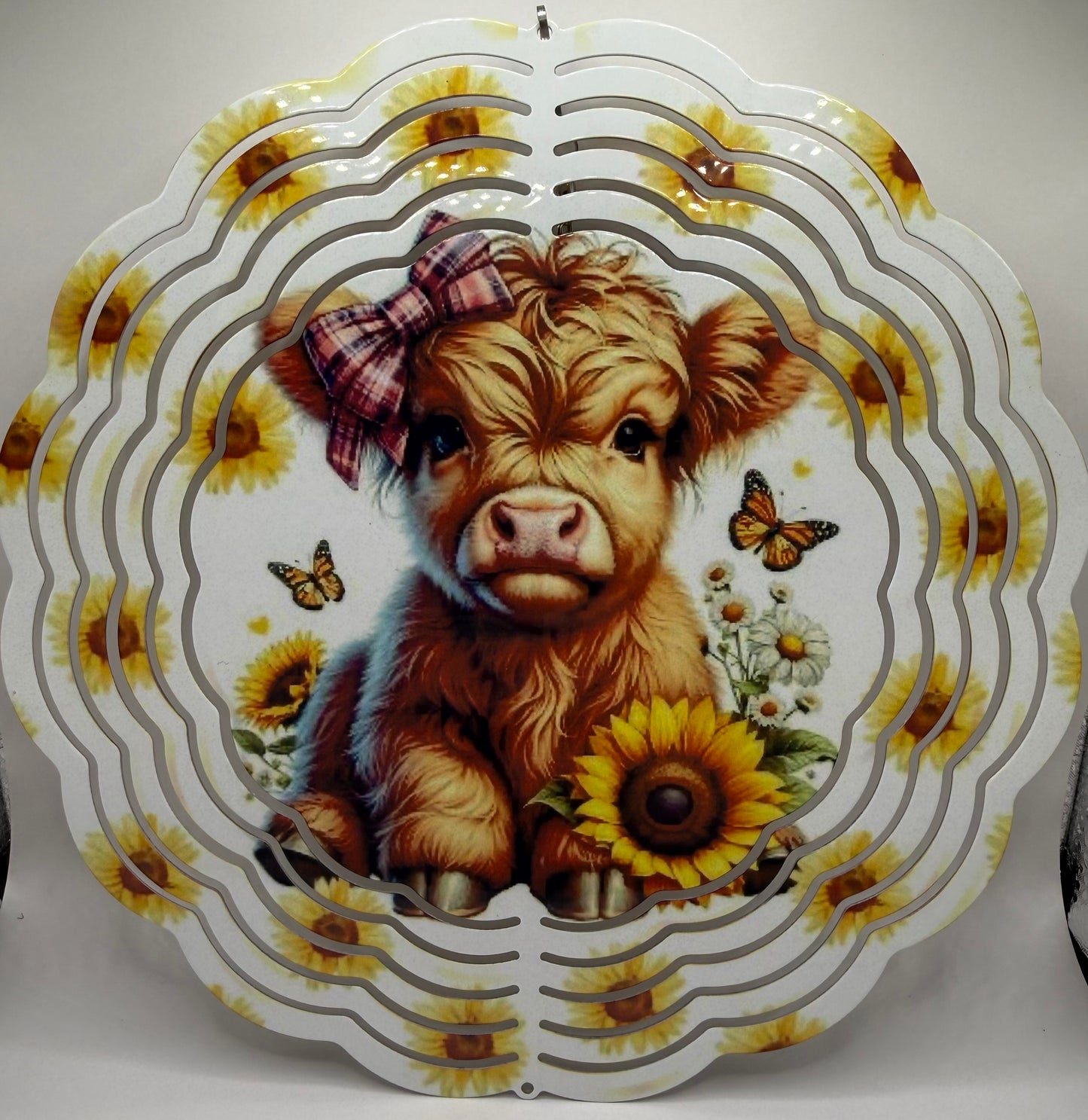 8in Sublimation Wind Spinner