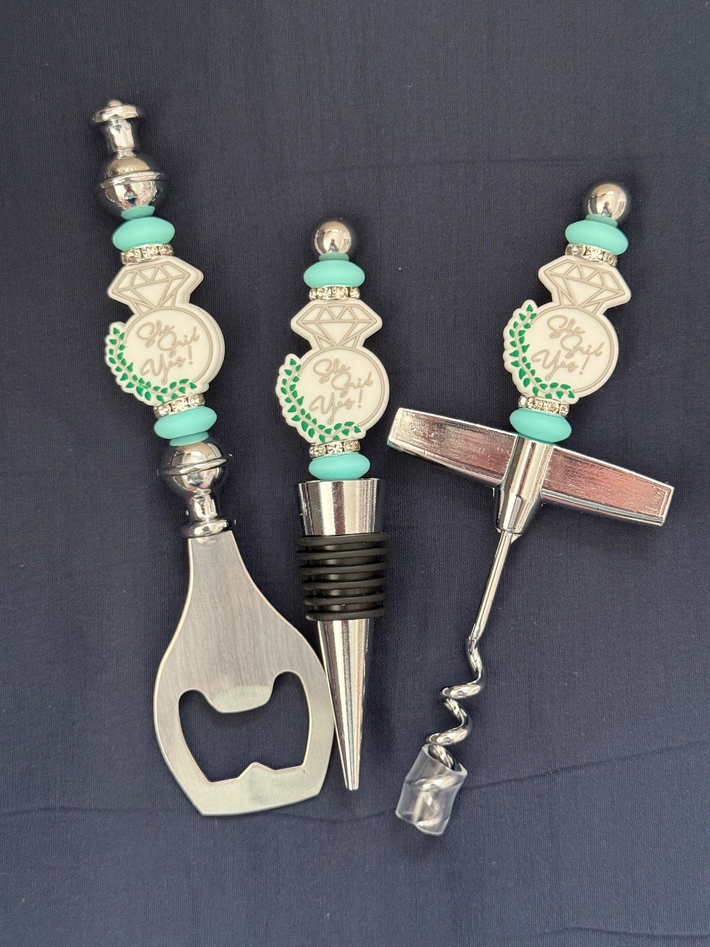 Custom Bottle Opener, Wine Cork & Wine Opener