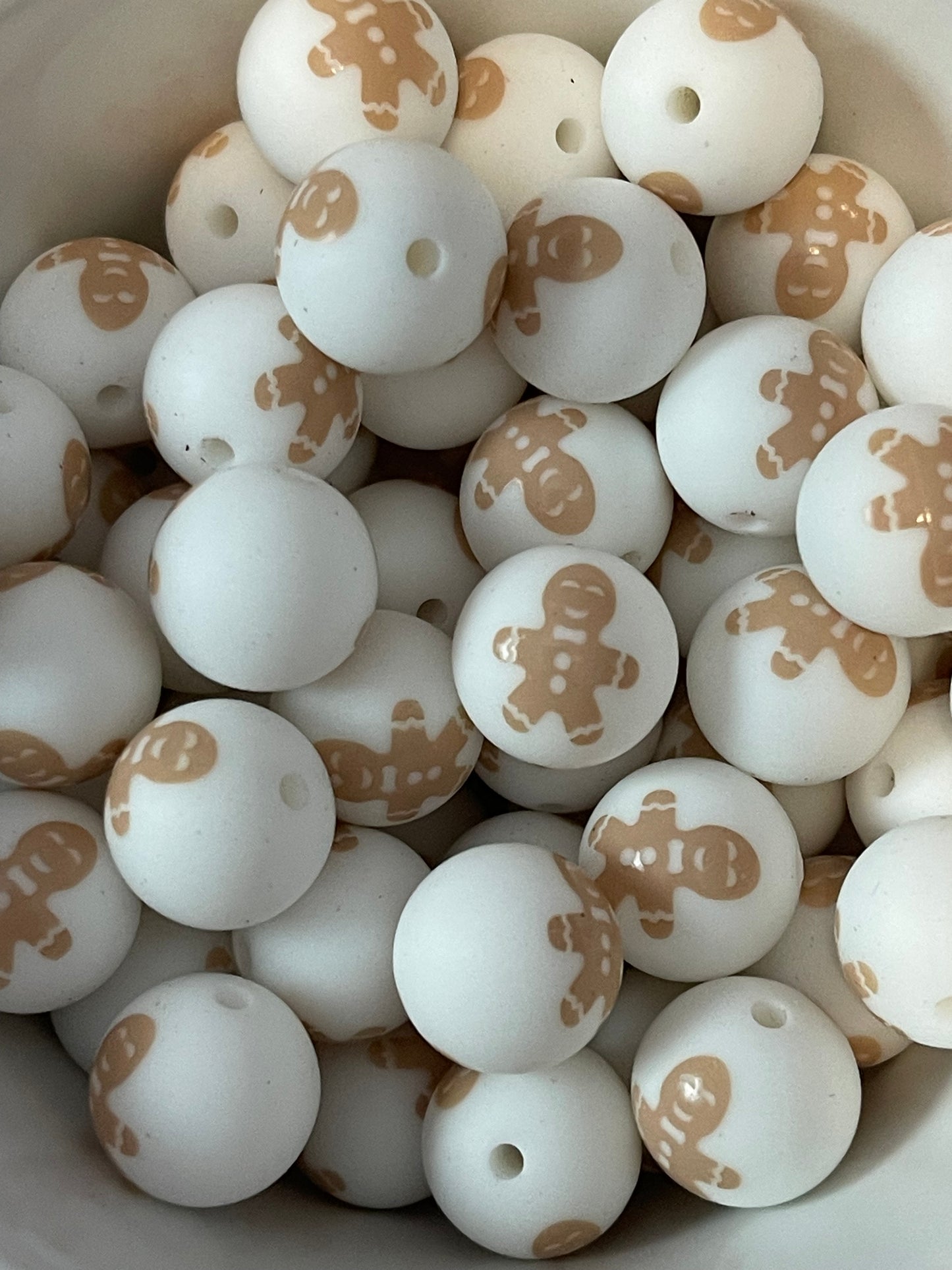 25 count Pattern 15mm Silicone Beads