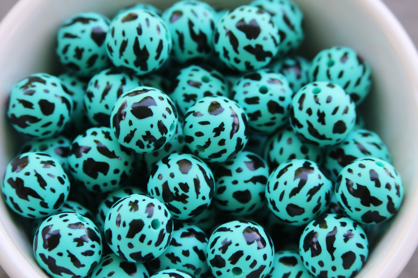 25 count Pattern 15mm Silicone Beads
