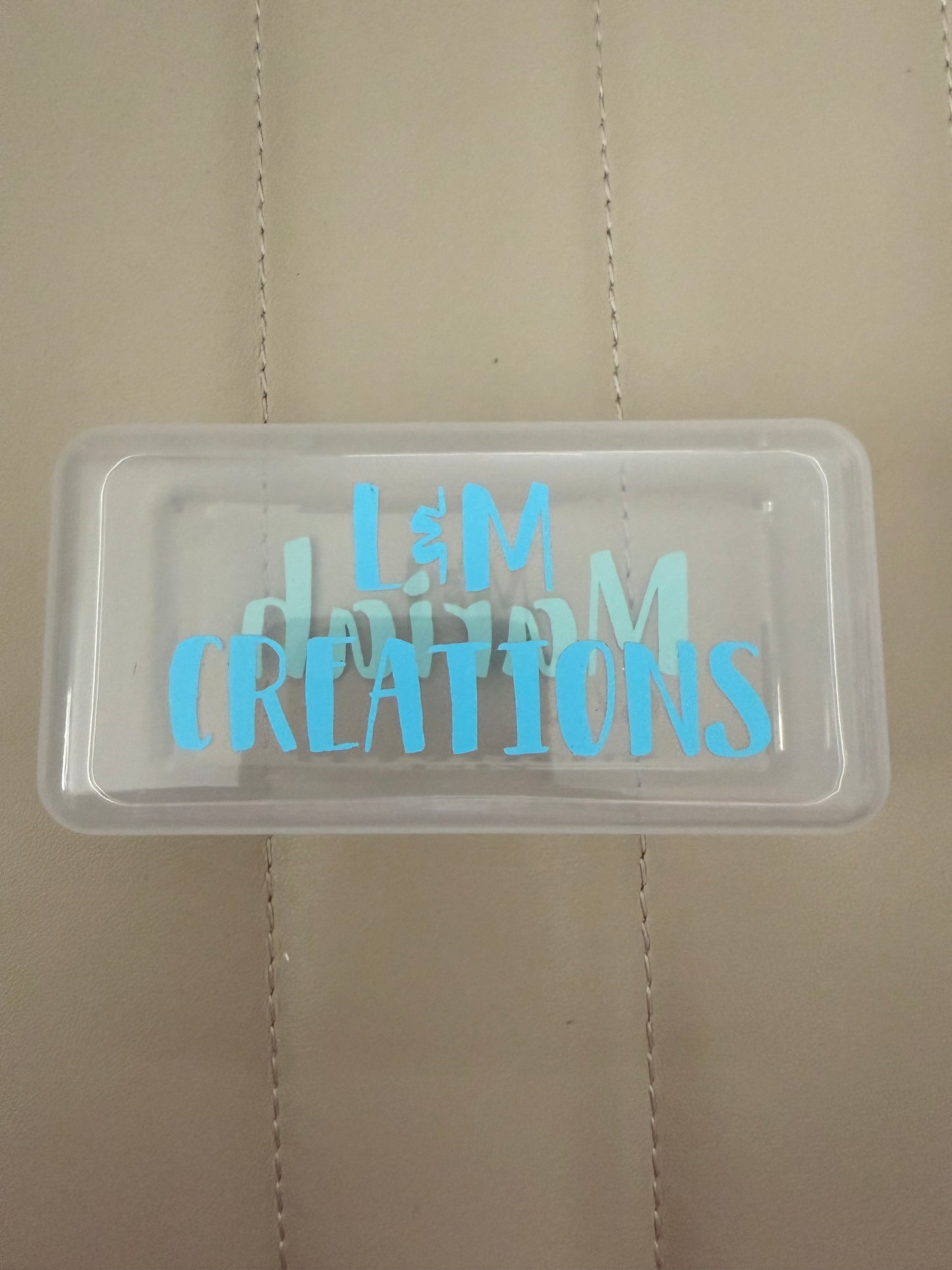 Custom plastic container