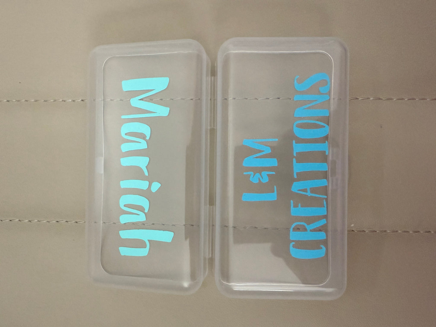 Custom plastic container