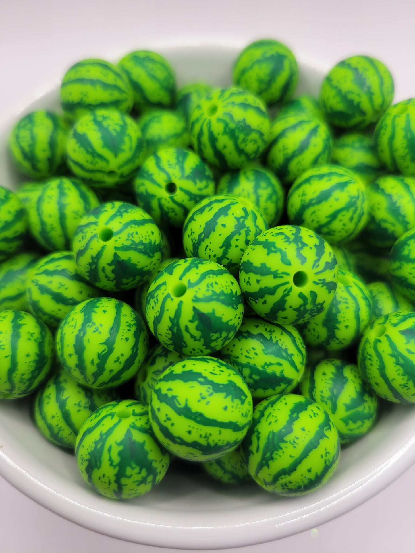 25 count Pattern 15mm Silicone Beads