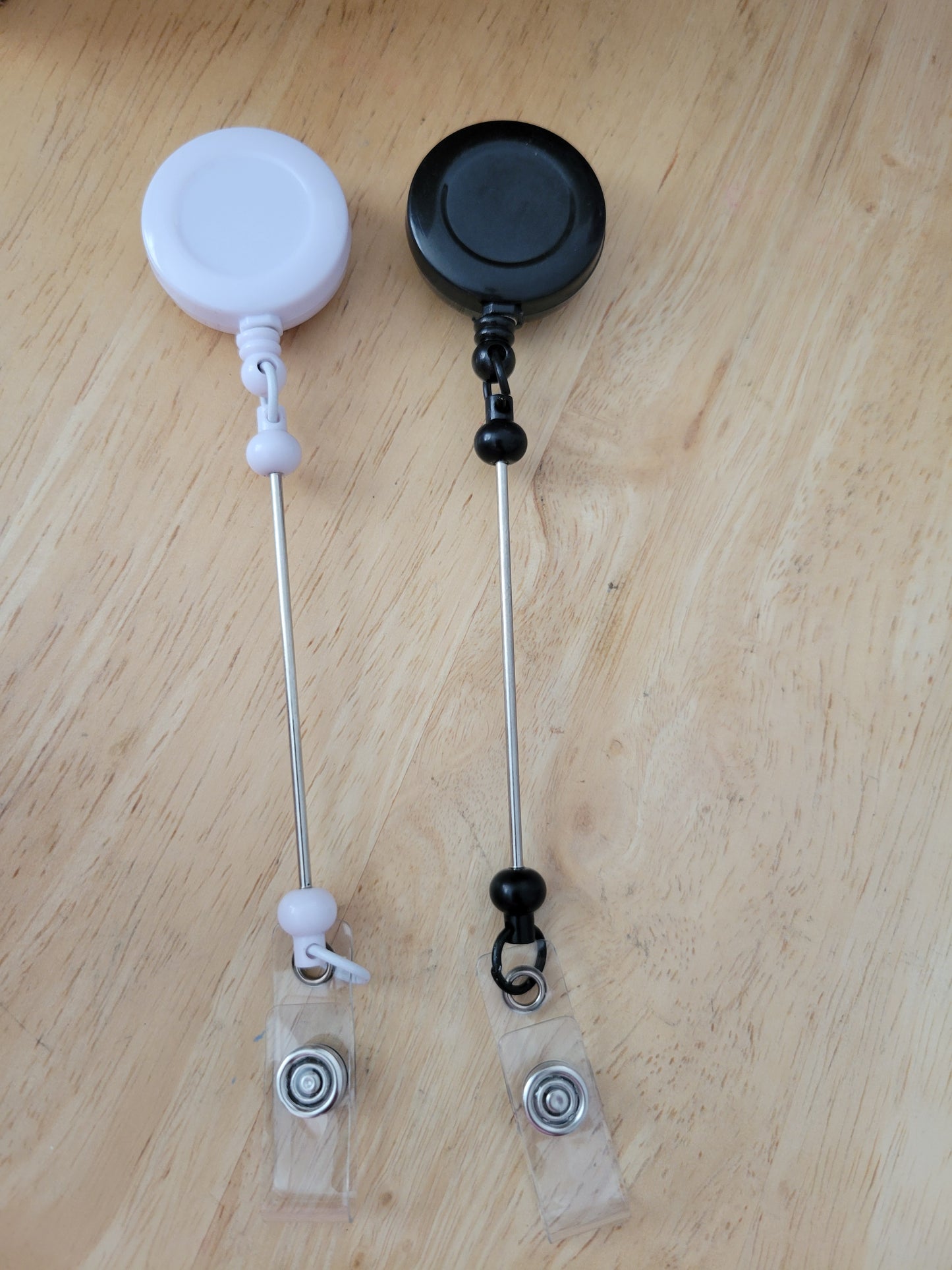 Beadable Bar Badge Reel