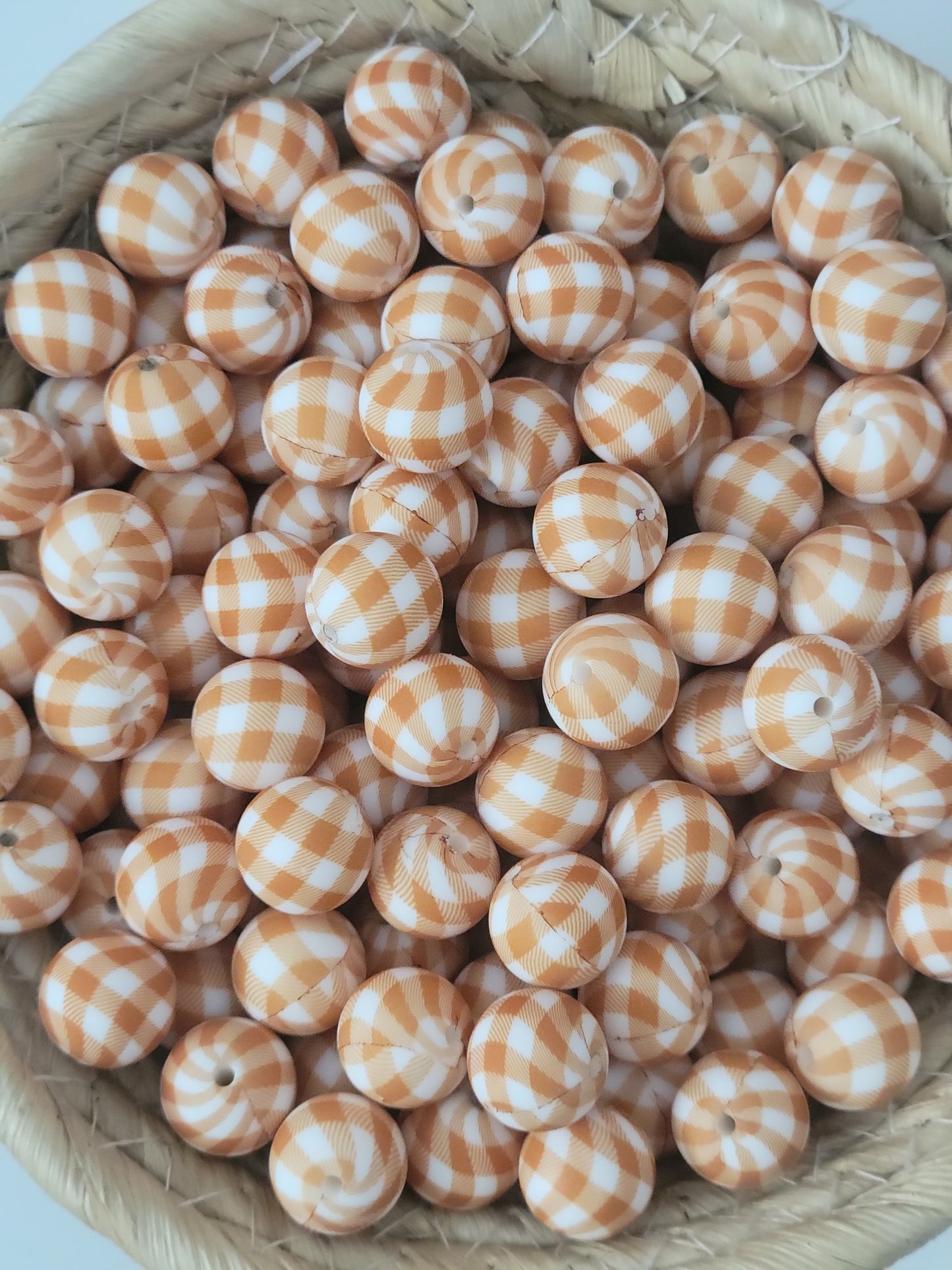 25 count Pattern 15mm Silicone Beads