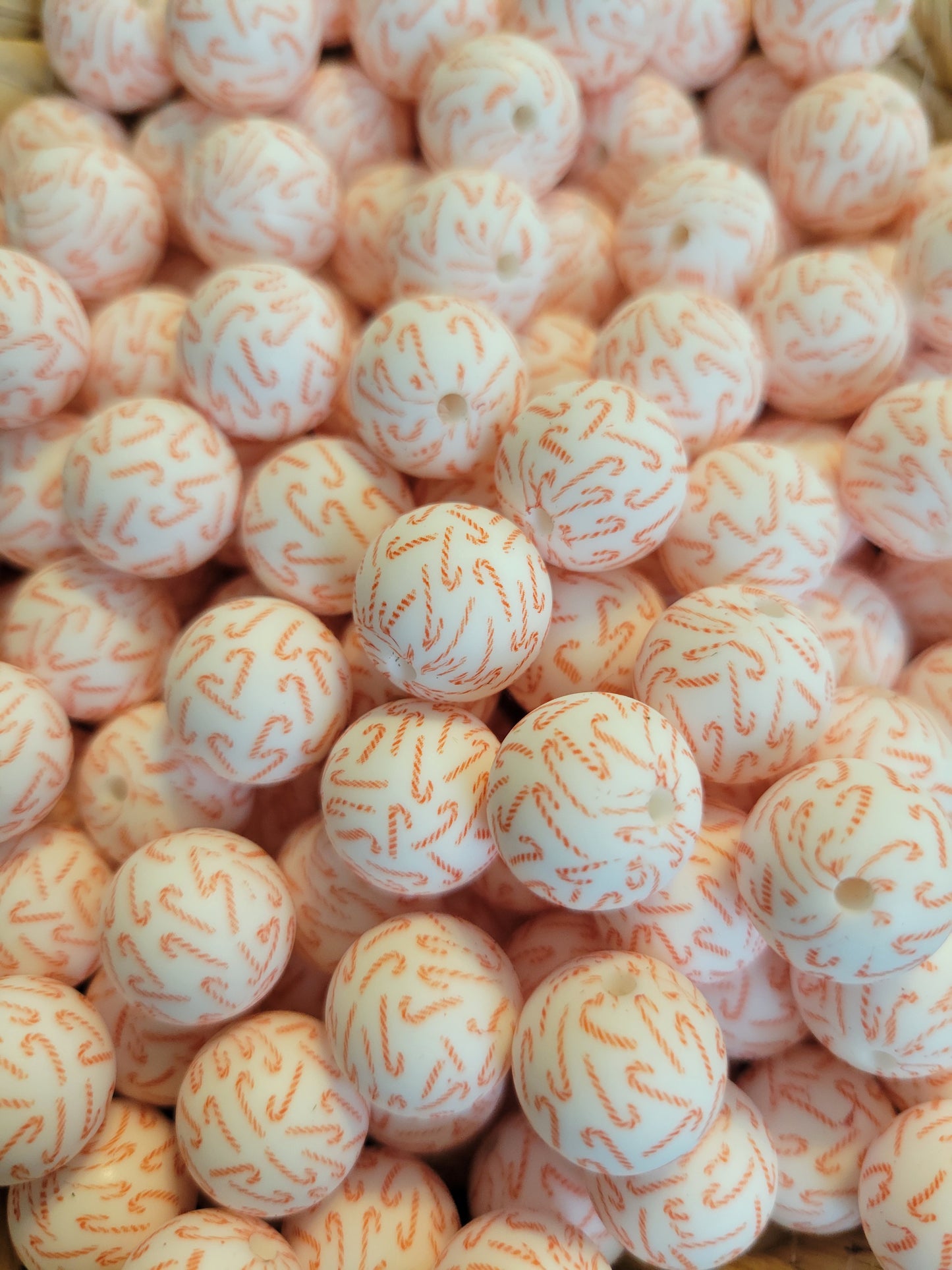 25 count Pattern 15mm Silicone Beads